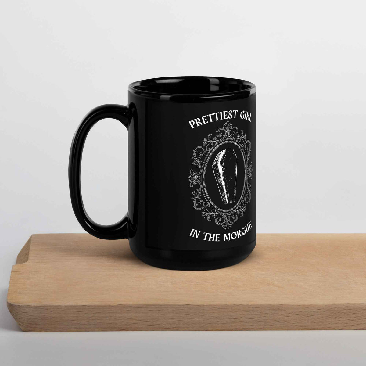 Mug brillant noir | Morgue | Kayeri