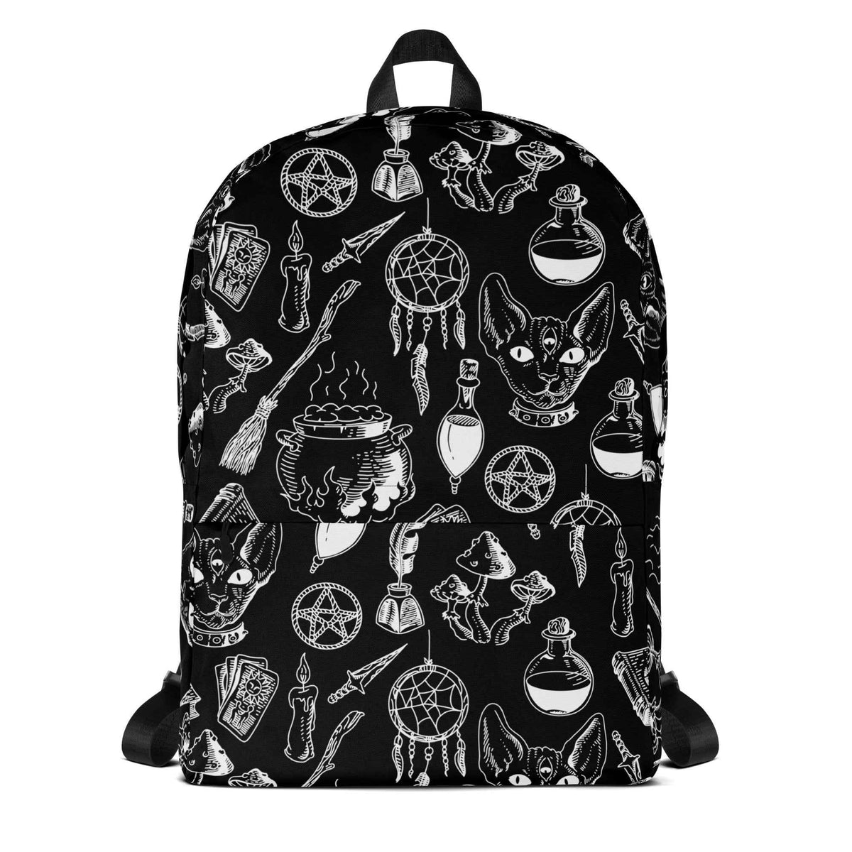 Sac à dos | Chat et pentagramme | Kayeri