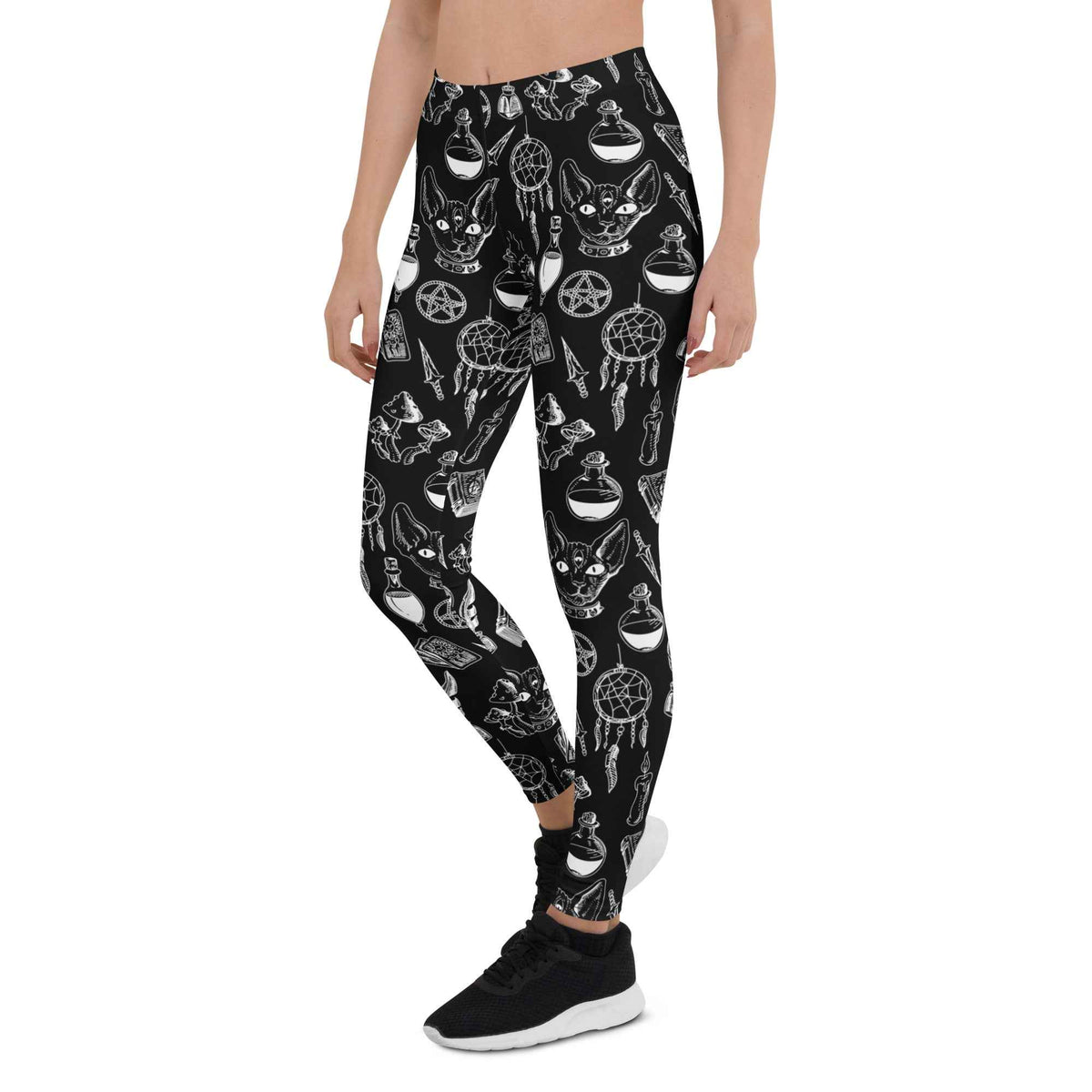 Leggings | Chat pentagramme | Kayeri