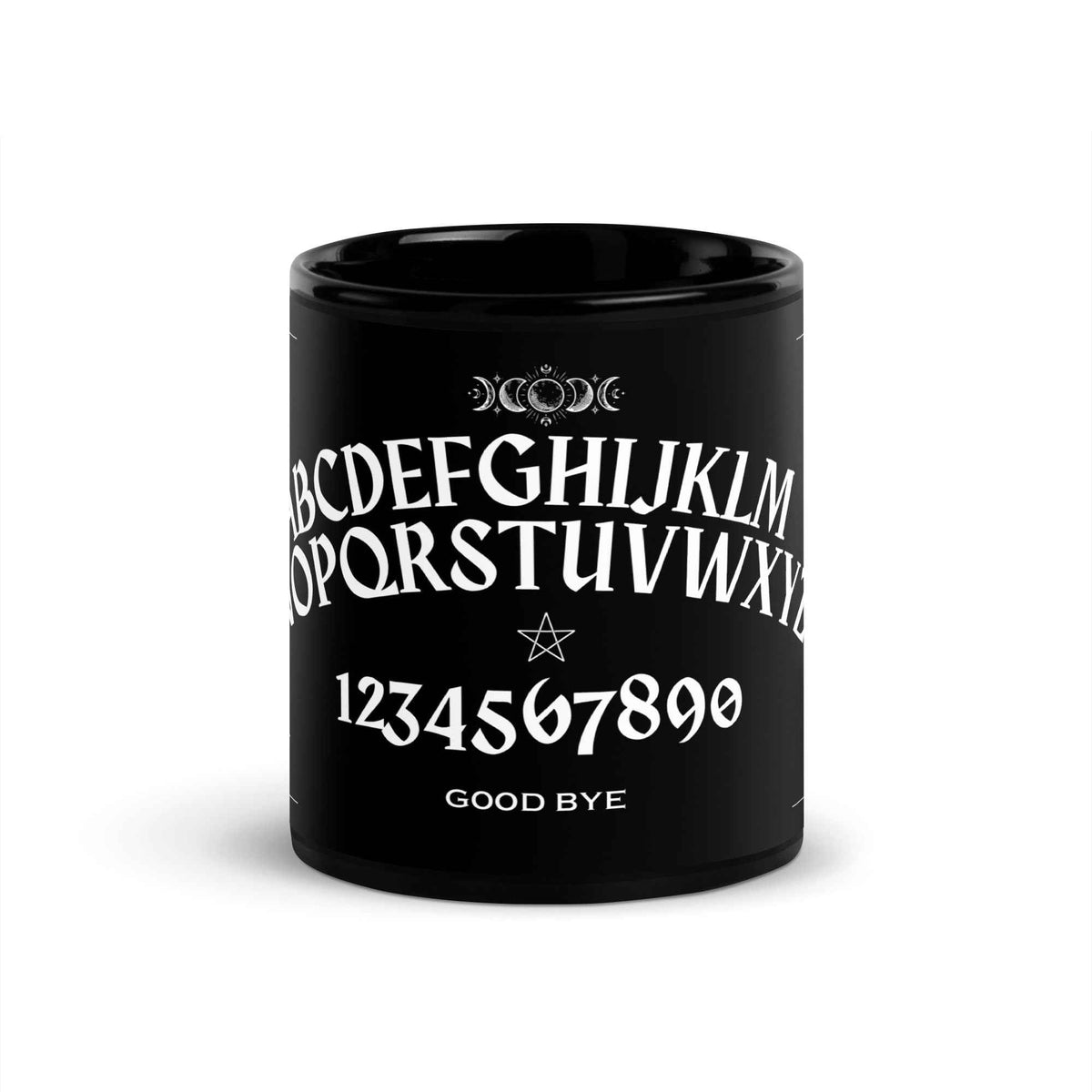 Mug brillant noir | Ouija | Kayeri