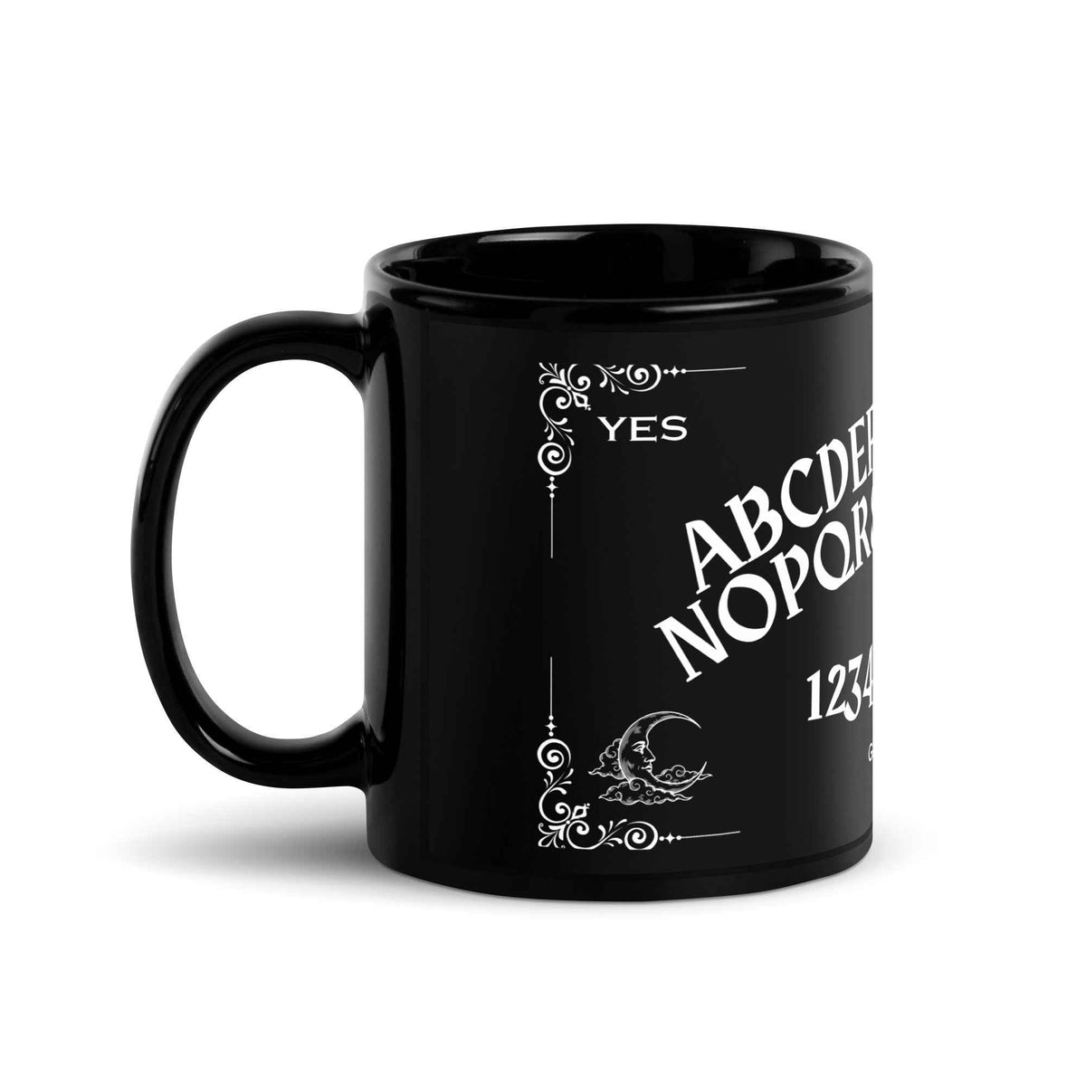 Mug brillant noir | Ouija | Kayeri