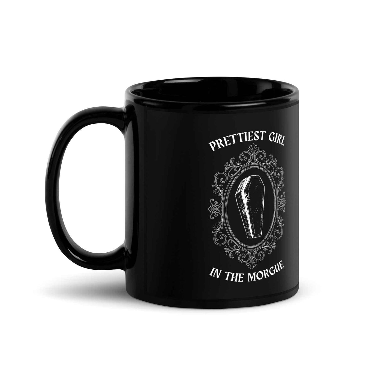 Mug brillant noir | Morgue | Kayeri