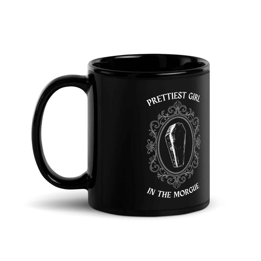 Mug brillant noir | Morgue | Kayeri