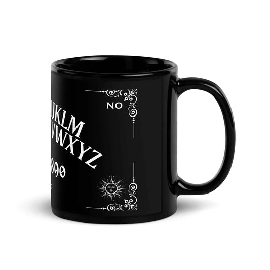 Mug brillant noir | Ouija | Kayeri