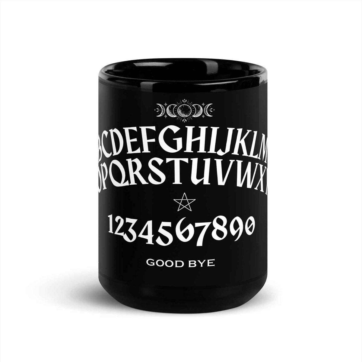 Mug brillant noir | Ouija | Kayeri