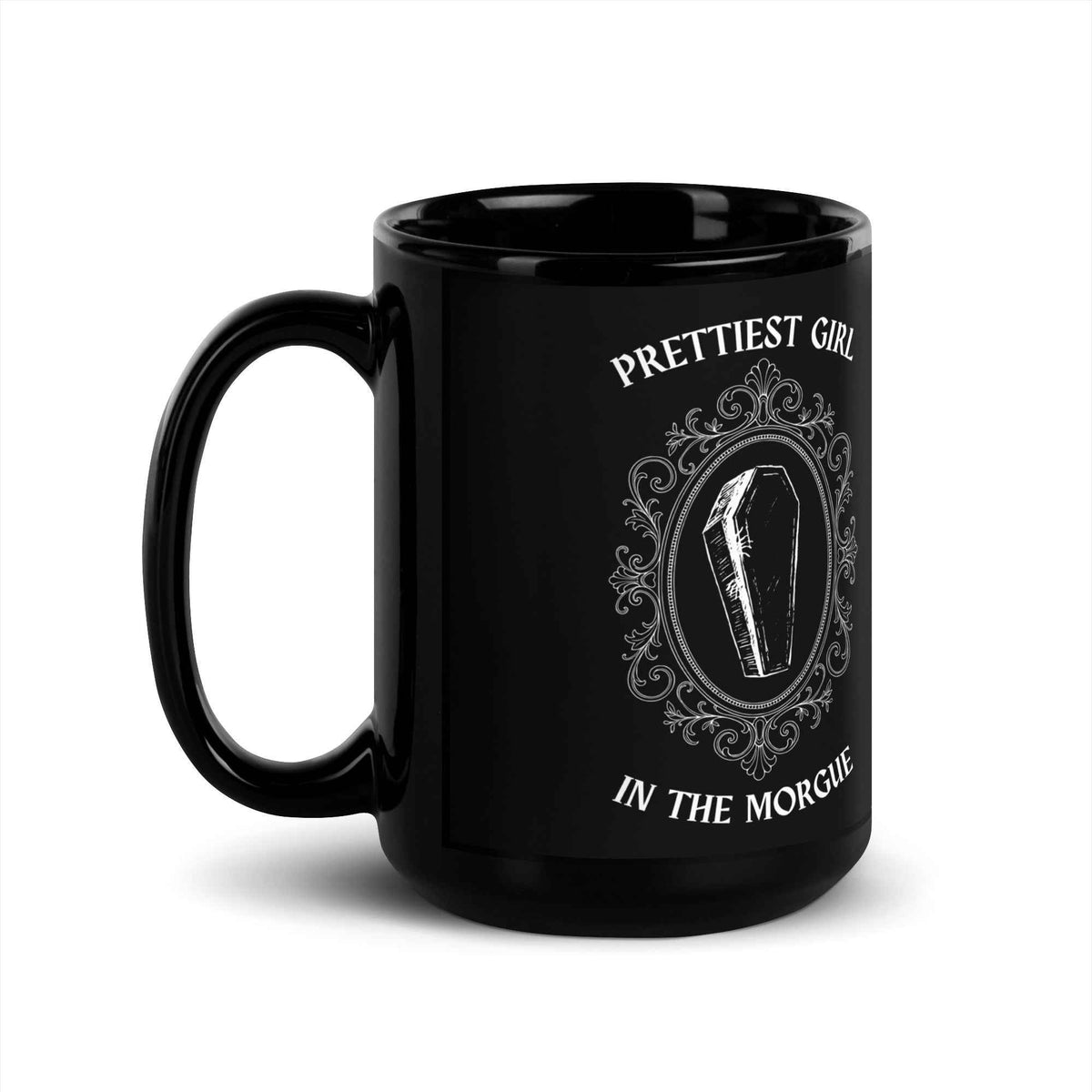 Mug brillant noir | Morgue | Kayeri