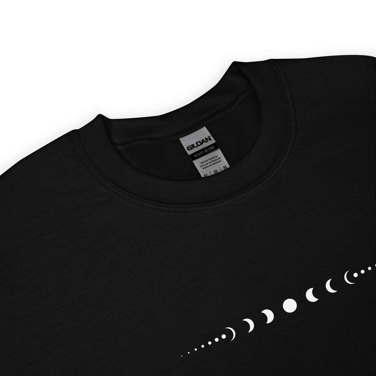 Sweat Unisexe à Col Rond Phases lunaires