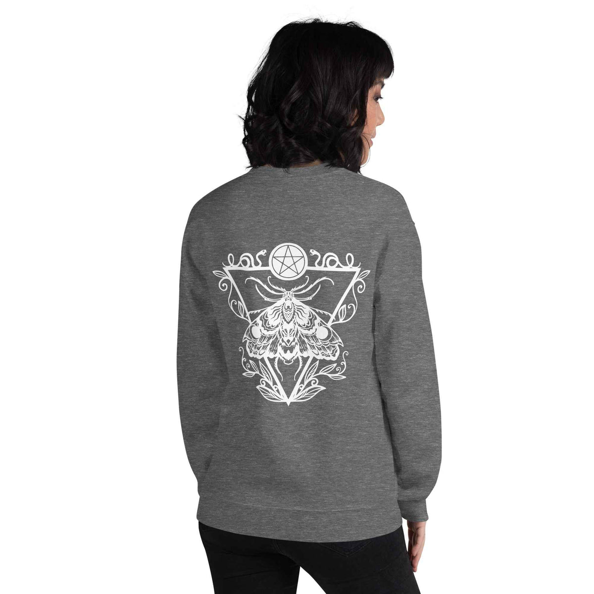 Sweat Unisexe à Col Rond Phases lunaires