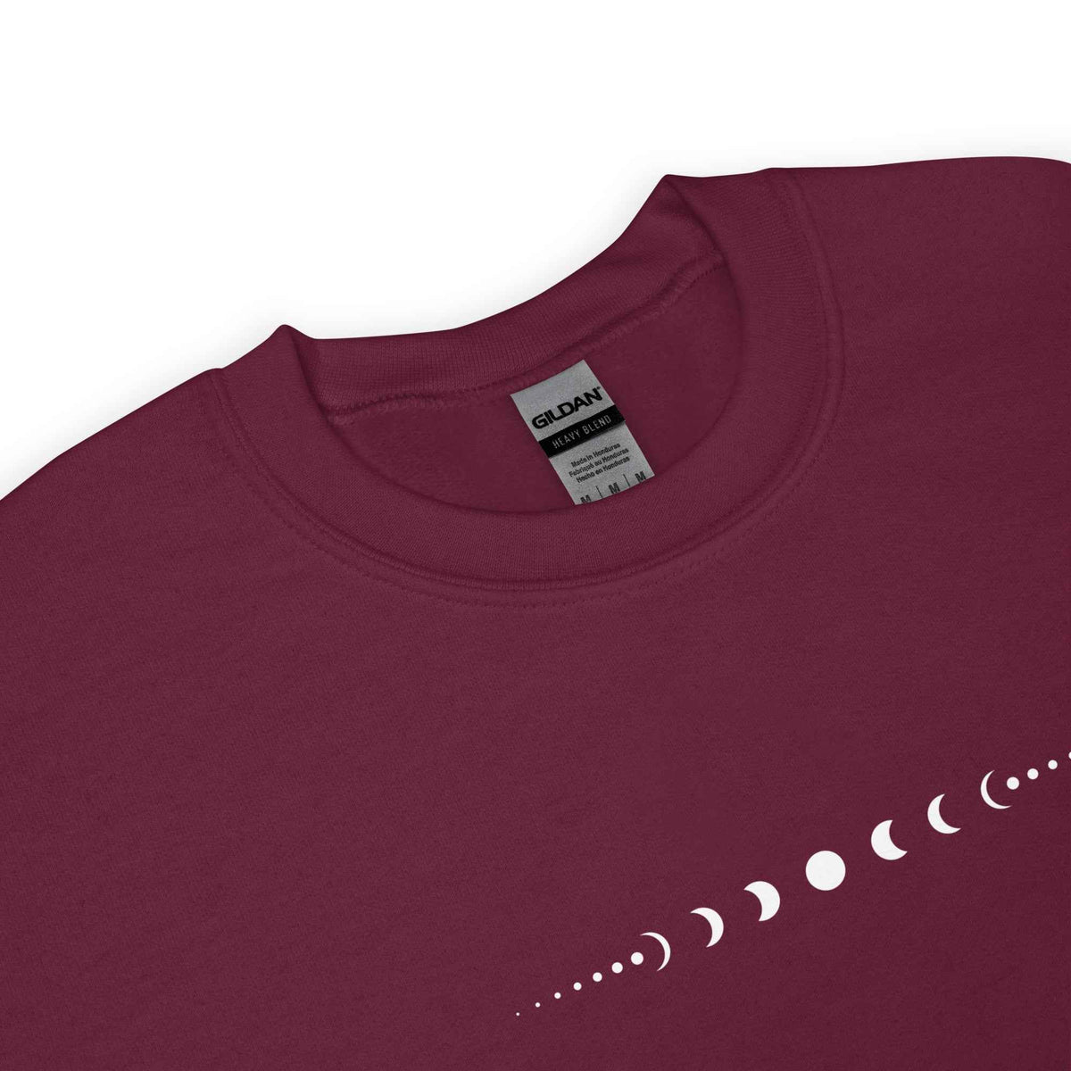 Sweat Unisexe à Col Rond Phases lunaires