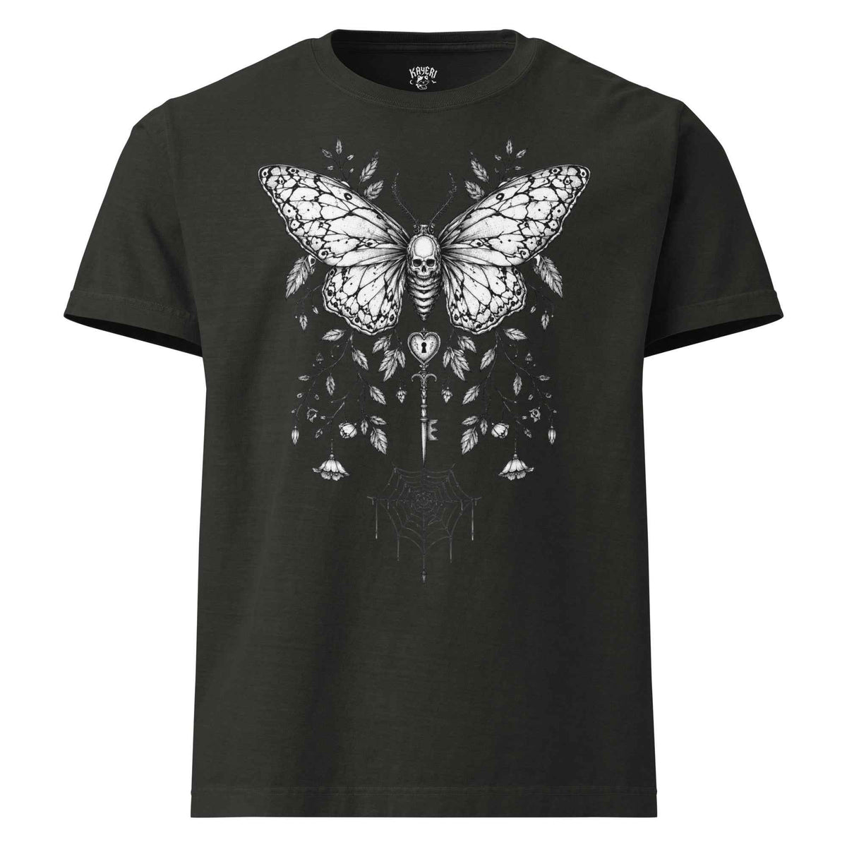 T-shirt oversize | Papillon et clé | Kayeri