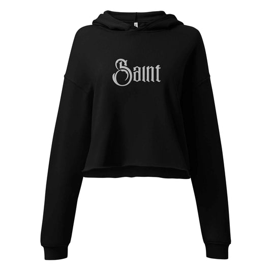 Sweat à Capuche Crop-Top | Saint | Kayeri