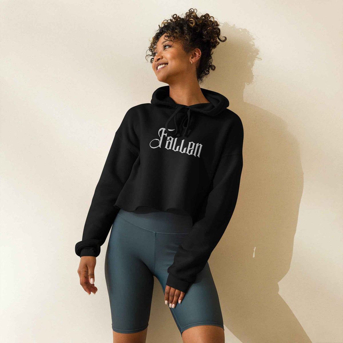 Sweat à Capuche Crop-Top | Fallen | Kayeri
