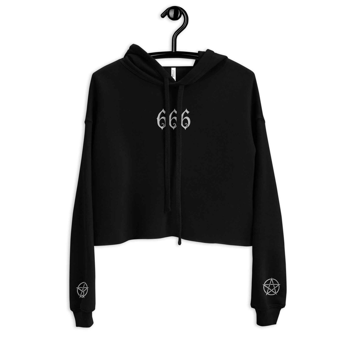 Sweat à Capuche Crop-Top | 666 | Kayeri