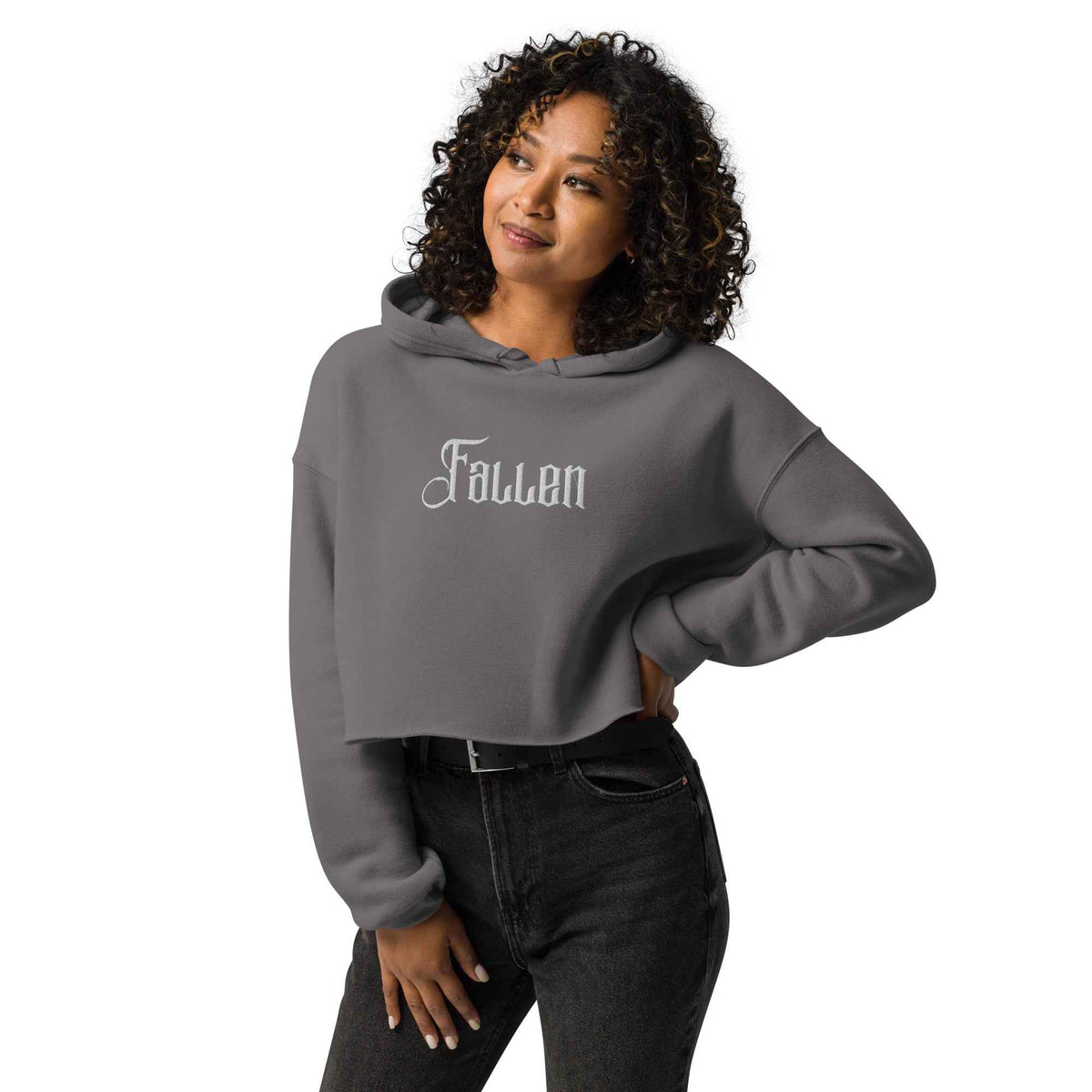 Sweat à Capuche Crop-Top | Fallen | Kayeri