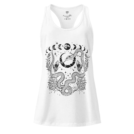 Débardeur blanc | Serpents & Lune | Kayeri
